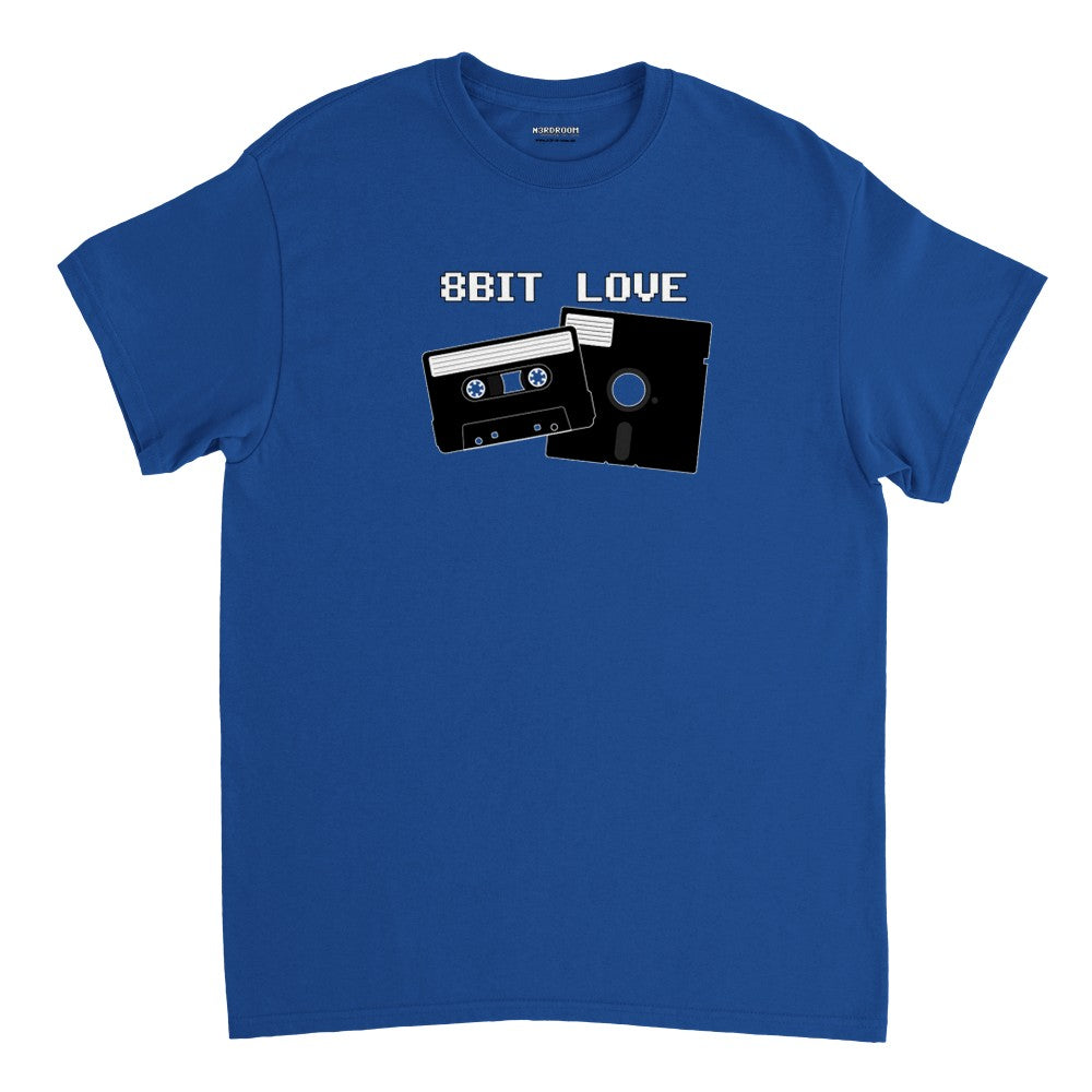 Nerdiges Unisex T-Shirt: 8Bit Love